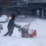New York hit by season’s first big snowfall