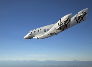 SpaceShipTwo was flying its first test flight for nine months when it crashed shortly after take-off near Bakersfield