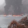West Virginia train derailment: Huge fire forces two towns to evacuate