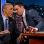 Ferguson shootings: Barack Obama condemns criminal acts on Jimmy Kimmel Live