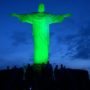 St. Patrick’s Day 2015: Rio de Janeiro’s Christ the Redeemer turns green