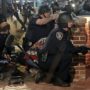 Ferguson police officers shot at protest
