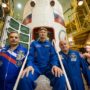 Scott Kelly and Mikhail Kornienko begin one year tour of duty on ISS