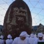 World’s biggest handmade Easter egg tasted in Bariloche