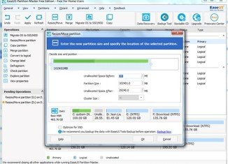 Extend the system partition in Windows 10