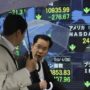 Asian Stock Markets Close Lower on Economic Worries