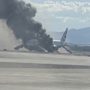BA Plane Catches Fire at Las Vegas Airport