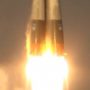 Soyuz Space Capsule Docked to ISS