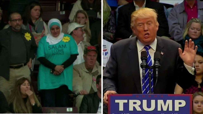 Donald Trump Urged to Apologize to Muslim Woman Kicked out of His Rally