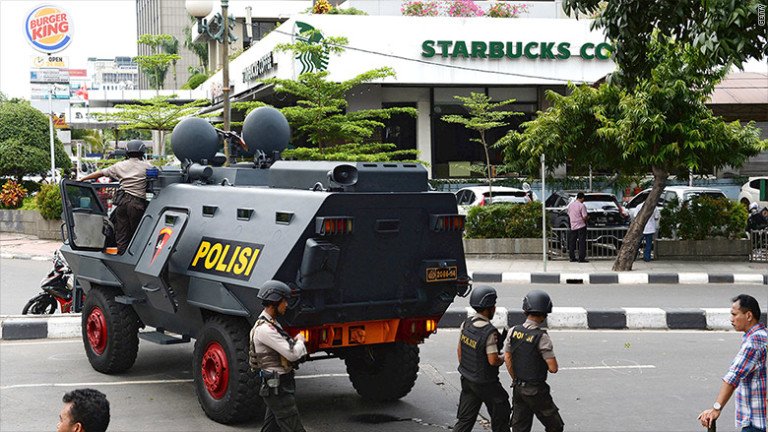 Jakarta Attacks: Police Identify Four out of Five Suspects