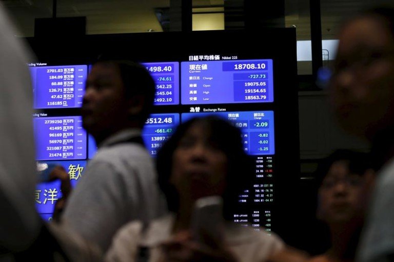 Japan Stock Market Hits One-Year Low