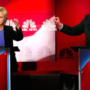 Hillary Clinton Clashes with Bernie Sanders in First One-To-One Democratic Debate