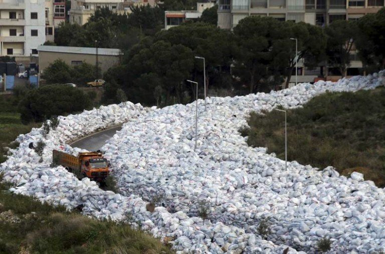 Beirut Trash Crisis: Naameh Landfill Site Reopened after Eight Months