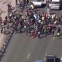 Donald Trump Protesters Block Arizona Highway