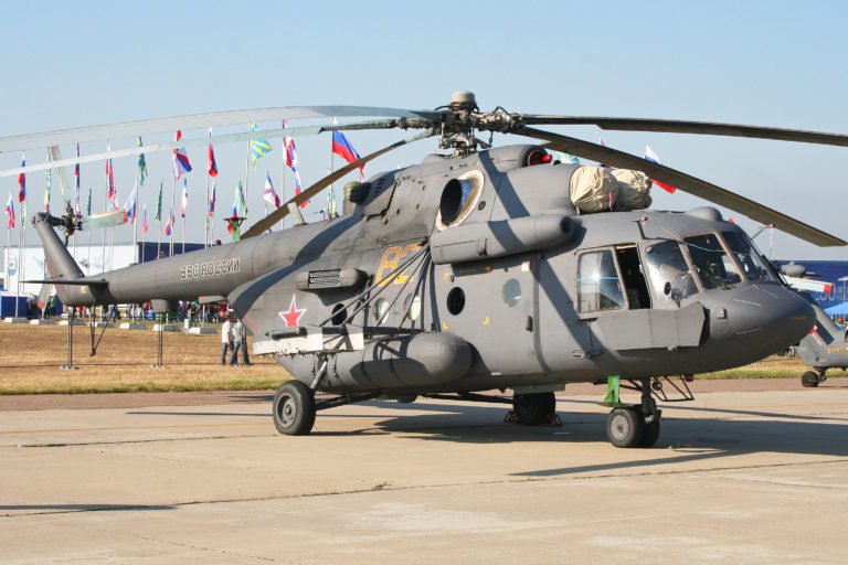 Russian Mi-8 Chopper Shot Down by Syrian Rebels in Idlib