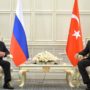 Recep Tayyip Erdogan Meets Vladimir Putin In St Petersburg