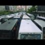 Caracas Paralyzed by Bus Drivers Protest
