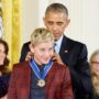 Barack Obama Praises Ellen DeGeneres for Gay Rights Influence at Medal of Freedom Award Ceremony