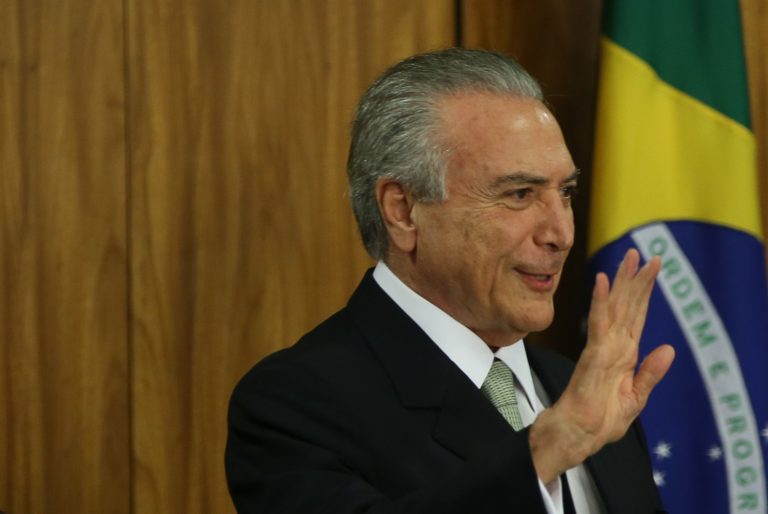 Brazil’s President Michel Temer Named in Corruption Allegations