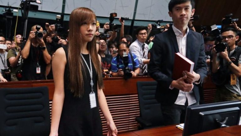 Beijing Bars Hong Kong Lawmakers from Taking Office