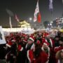 South Korea: Santa Protest Against President Park Geun-hye
