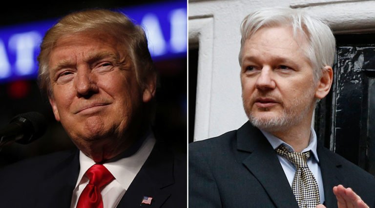 Russian Hacking: Donald Trump Backs Julian Assange