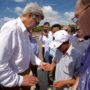 John Kerry Meets Former Vietnam War Enemy