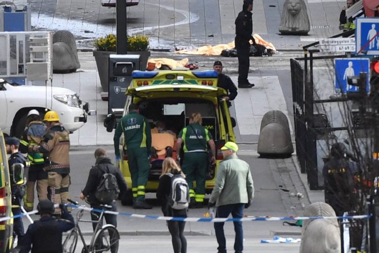Stockholm: Truck Attack Kills at Least Four People