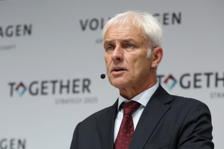 VW Emissions Scandal: CEO Mathias Muller Investigated by Stuttgart Prosecutors
