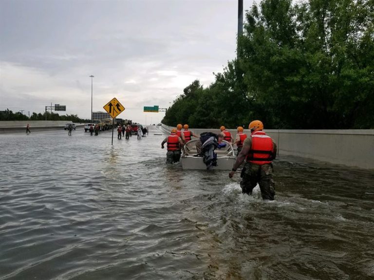 Tropical Storm Harvey Slams Louisiana after Hovering in Gulf of Mexico