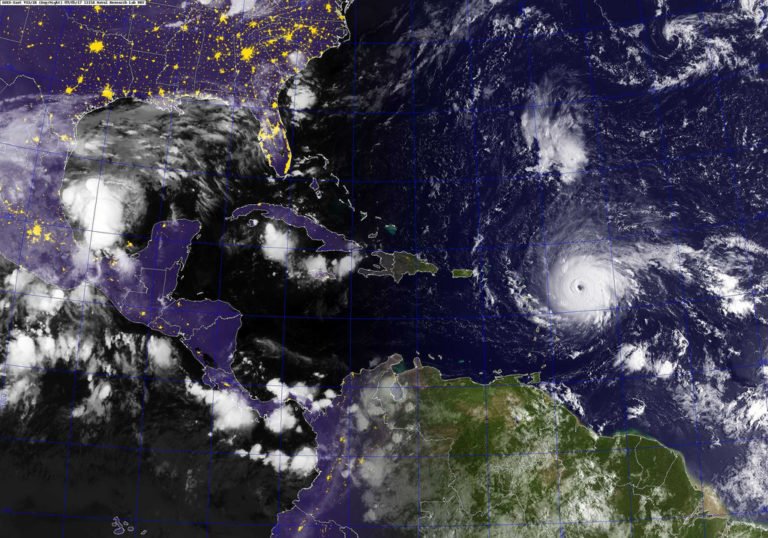 Hurricane Irma Hits Cuba on Its Way to Florida