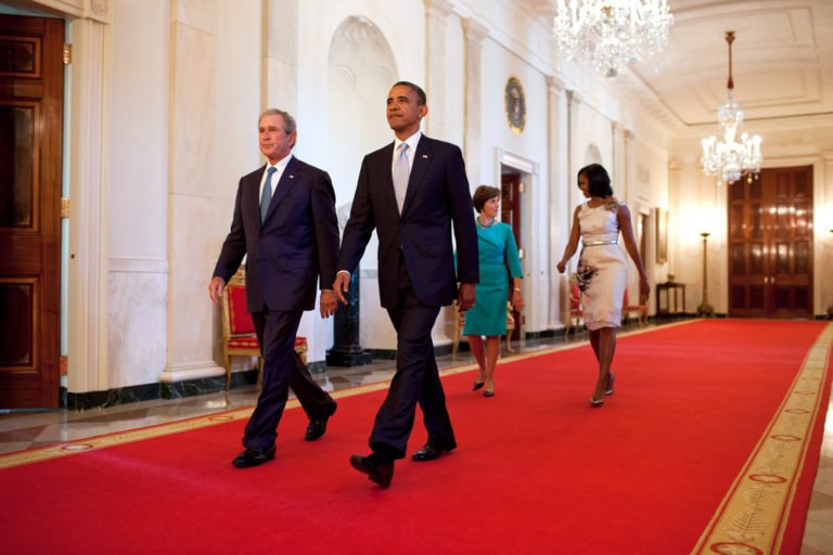Barack Obama and George W. Bush Voice Concern about Current Political Climate in US