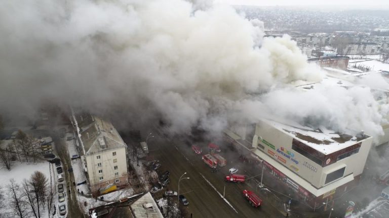 Russia: Mall Fire Kills at Least 64 In Kemerovo