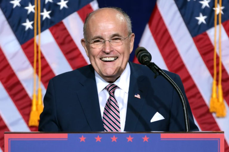 Rudy Giuliani Hospitalized after Testing Positive for Covid-19