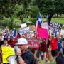 Coronavirus: Protest Rally in Pasadena to Demand the Reopening of Texas Bars