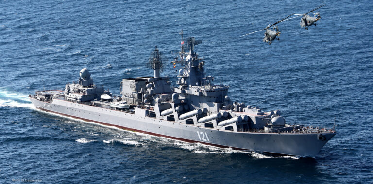 Moskva: Russia’s Black Sea Fleet Flagship Sinks