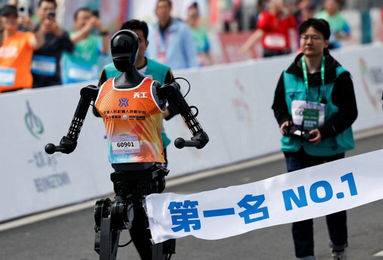 Humanity vs. Machine: Robots Take to the Track in Unique Chinese Half Marathon