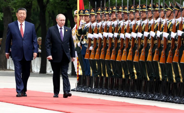 Xi Jinping Joins Vladimir Putin at Moscow’s Victory Day Parade, Displaying Deepening Ties