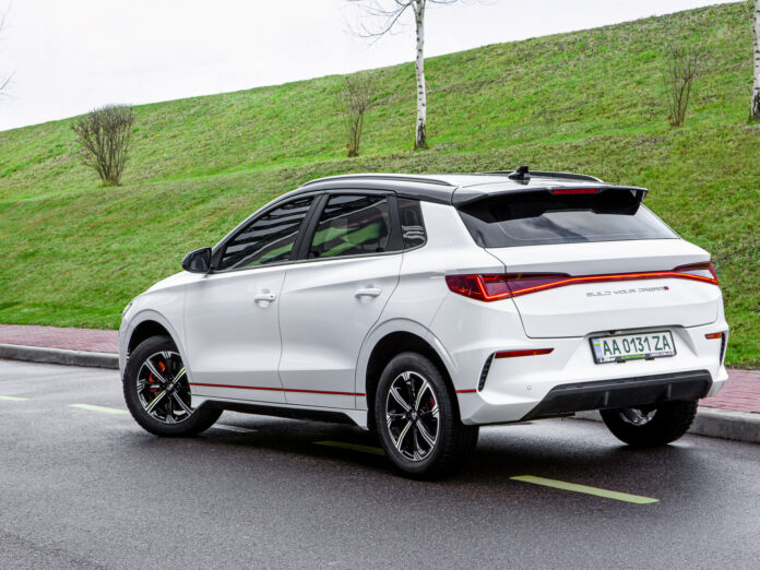 China BYD electric car
