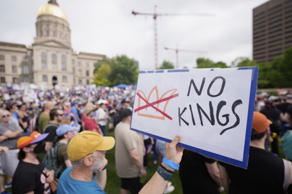 No Kings Protest: Millions Turn Out Nationwide Against Trump as President Holds Military Parade