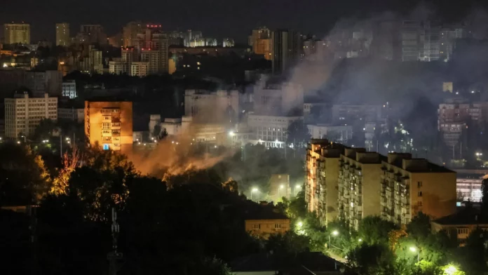 Kyiv drone attack