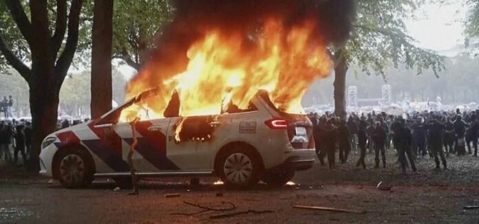 The Hague anti immigration protests 2025