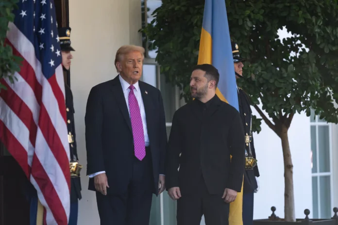 Trump Zelensky meeting White House