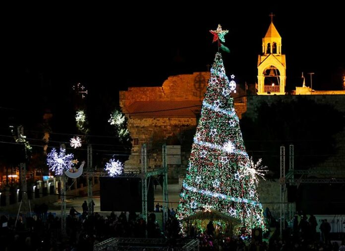 Bethlehem Christmas tree