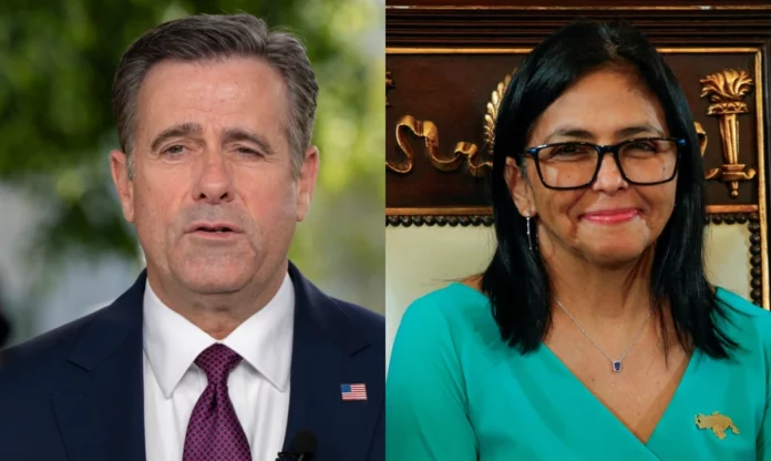 John Ratcliff and Delcy Rodriguez