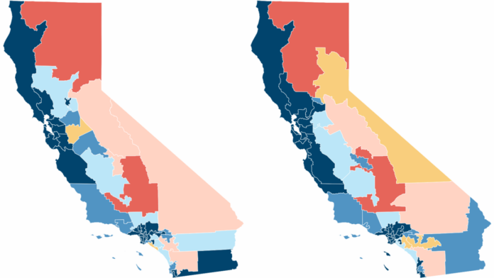 California congressional map