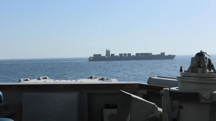 US and Iran naval standoff