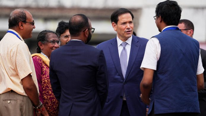 Marco Rubio New Delhi