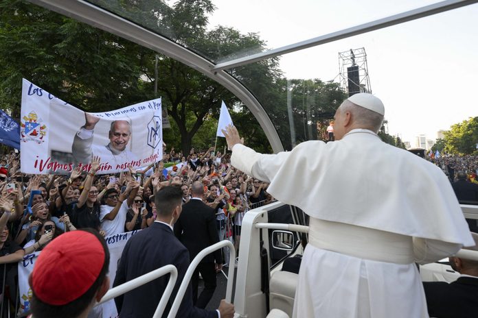 Pope Leo in Madrid
