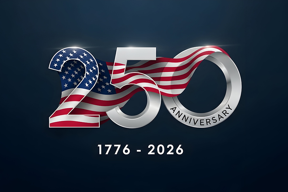 America 250th birthday